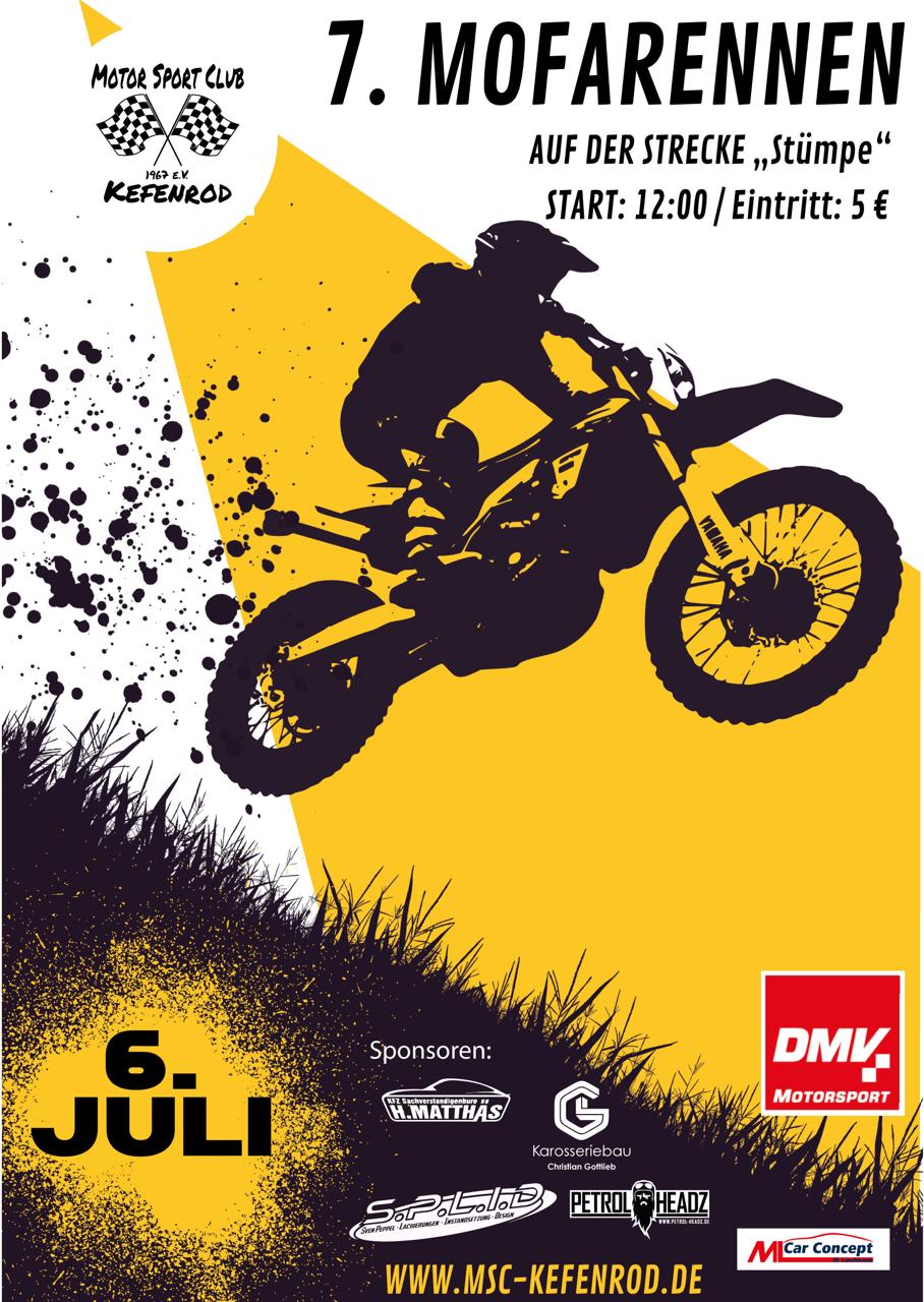 7. Mofarennen des MSC Kefenrod: Spannender Motorsport auf der Strecke Stümpe