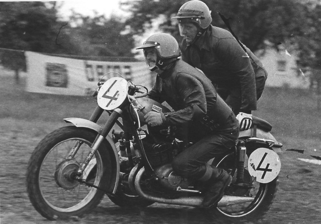 #4 Hans Hilß / Heinrich Reichert – 1. Platz Grasbahnrennen Bischofsheim