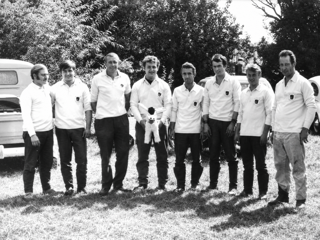 Gruppenfoto MSC Kefenrod Bahnsport 1970