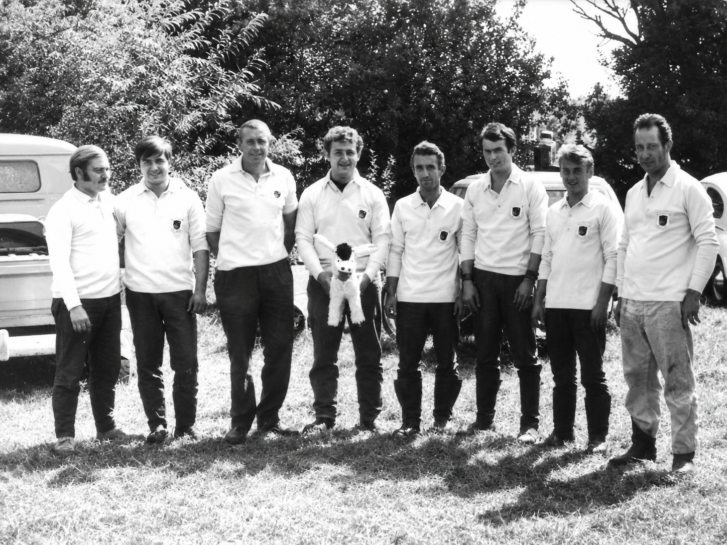 Historisches Gruppenfoto des MSC Kefenrod